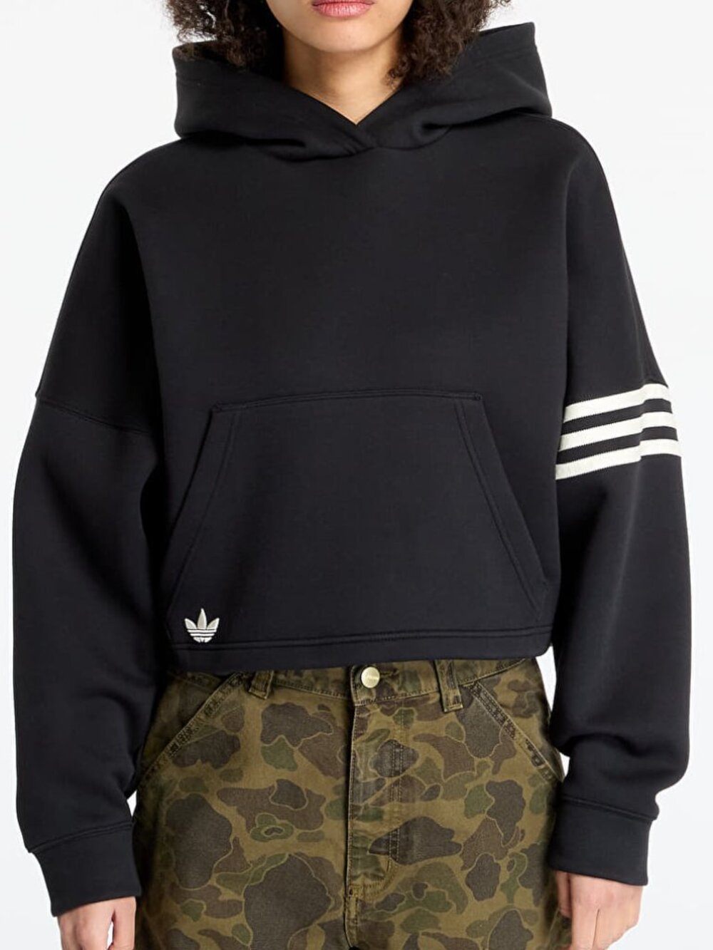 adidas Originals Adicolor Neuclassics Hoodie Black Size 1X